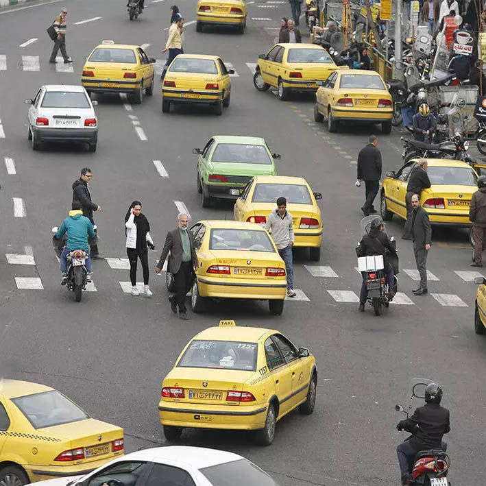 طرح بازنگری خطوط تاکسیرانی تهران آغاز شد